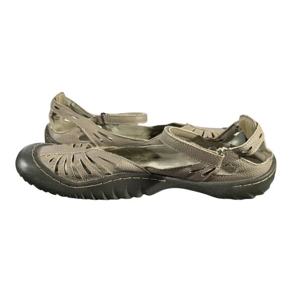 JBU by Jambu Melon Mary Jane Sandals Women’s 9M Taupe Vegan Comfort Shoes - Picture 8 of 9